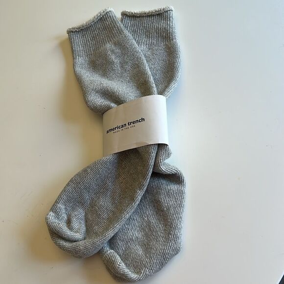 American Trench Light Grey Women’s Sunday Sock, Size 6-10, NWT - Picture 4 of 8
